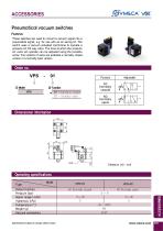 VPS Series (VMECA Vacuum Switches) - 1