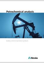 Petrochemical analysis – Quality control of petroleum products - 1