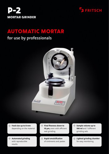 P-2 Mortar Grinder - Model Card