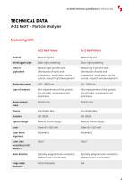TECHNICAL SPECIFICATIONS A-22 NeXT-3