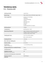 Technical specifications P-6-3