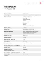 Technical specifications P-7-3