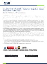 PSD PP v4.0 Secure KVM Switch Series - 1