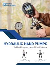 HYDRAULIC HAND PUMPS - 1