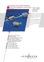 PLUNGER AND CENTRE-DRIVEN NUMBERING MACHINES - 1