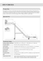 Incline Conveyor Belt KFG-P 2000 ECO - 4