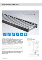  Roller conveyor RBF 2000-6