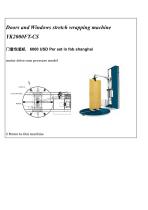 door window packaging machine manufacture in China-1