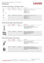 Technical data sheet Single light beam safety device transmitter-6