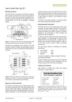 Datasheet Filter Cap SF1 for Humidity Sensors SHT1x - 2