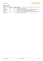 Datasheet Humidity and Temperature Sensors SHT1x (RH&T) - 11