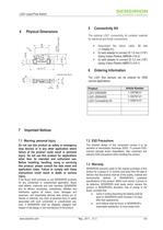 Datasheet Liquid Flow Sensor LG01 - 3