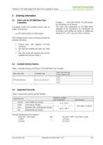 Datasheet Mass Flow Controller SFC3000 for Gases - 6