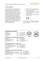 Datasheet Mass Flow Controller SFC3000 for Gases - 8