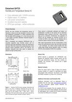 Temperature and humidity sensor SHT25 - 1