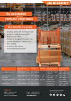 Portable pallet rack-1