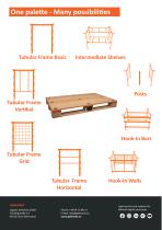 Portable pallet rack-2