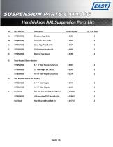 SUSPENSION PARTS CATALOG - 22