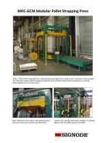 MHC-GCM Modular Pallet Strapping Press - 1