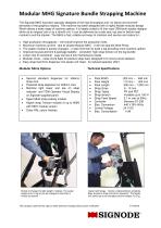 Modular MHG Signature Bundle Strapping Machine - 2