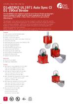 D1xB2XH2 UL1971 Auto Sync CI D1 190cd Strobe - 1