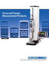 Force and Torque Measurement Products - 1