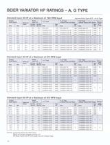 Beier® Variator catalog - 18