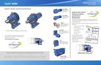 Cyclo® 6000 reducer complete catalog - 2