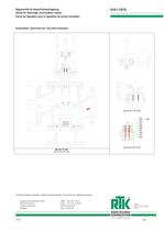 Control valves for regulating flow/circulation MV 5241/ MV 5341 PV 6241/ PV 6341 - 7