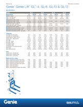 Genie® Genie Lift™ GL™-4, GL-8, GL-10 & GL-12-1