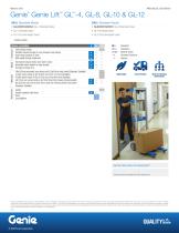 Genie® Genie Lift™ GL™-4, GL-8, GL-10 & GL-12-2