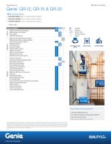 Vertical Mast Lifts - Genie® GR-12, GR-15 & GR-20-2