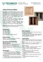 Technicis Filtration - Catalog filters for paint spray booths-10