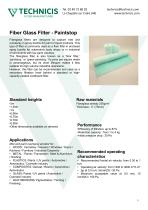 Technicis Filtration - Catalog filters for paint spray booths-6