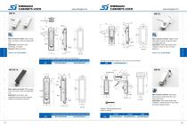 Swing handle cabinet lock - 4