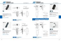 Swing handle cabinet lock - 6