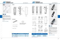 Swing handle cabinet lock - 9