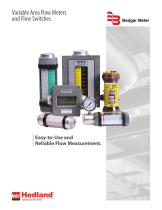 Variable Area Flow Meters and Flow Switches - 1