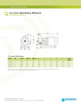 In-Line Ultra Sanitary Mixers UHS Series Mixers-2