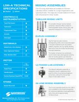 Silverson L5M-A Information Sheet-2