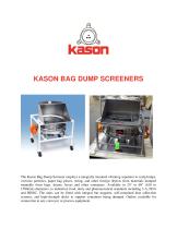 KASON BAG DUMP SCREENERS - 1