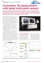 Inspection machines: 3D-measurement of lightweight glass containers using multipoint sensors - 1