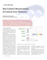 Non-Contact Measurement of Central Lens Thickness-2