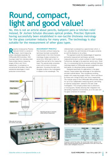 Non-Contact Metrology for Container Glass Industry