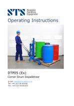 Corner Drum Lifting Trolley- Operation Manual - 1