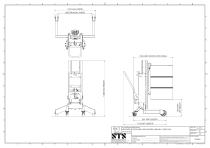 Drum Lifter - DTP03-R500 - Technical Drawings (Manual drum lifter DTP03-R500)-2