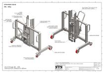 Drum Lifter DTP04-R500-1250-SS - Technical Drawings (Hybrid drum lifter DTP04-R500-1250-SS)-1