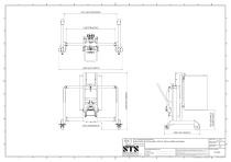 Drum Lifter DTP04-R500-1250-SS - Technical Drawings (Hybrid drum lifter DTP04-R500-1250-SS)-2