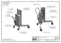Drum Lifter - DTP05-R500-SS - Technical Drawings (Manual drum lifter DTP05-R500-SS)-1