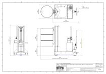 Drum Lifter - DTP08-R500-SS - Technical Drawings (Manual drum lifter DTP08-R500-SS)-2